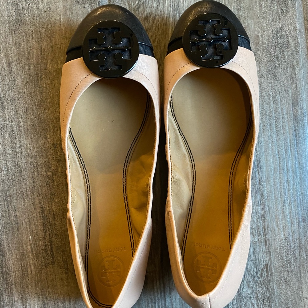 COPY - Tory Burch Minnie Cap Toe Ballet Flat